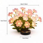 Solar Flower Garden Lights – Pink & White Outdoor Decorative Stake Lights